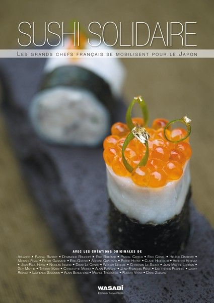 livre sushi solidarité