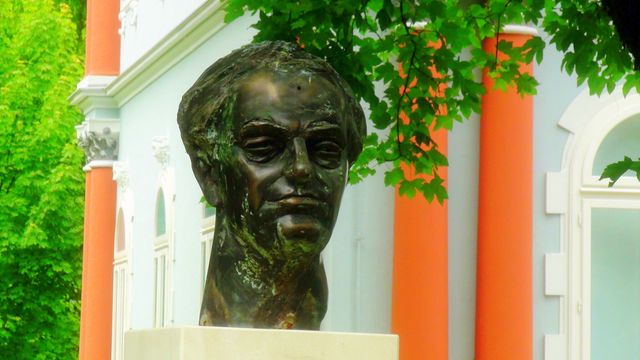 Buste de Son Altesse Royale Nicolas II Petrović Njegoš, Prince héritier du Monténégro - Petar Lubarda