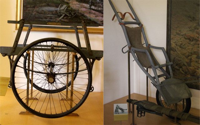 1914 / 1918 : brouettes de tranchées
