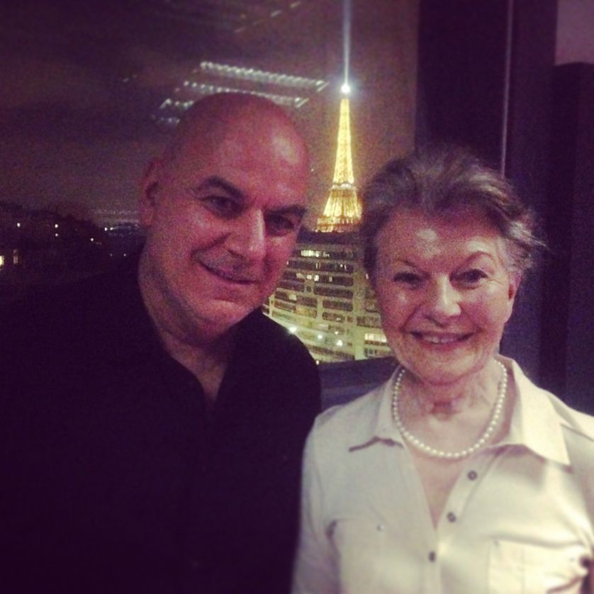 Eric et Jacqueline Viennot, mère et fils