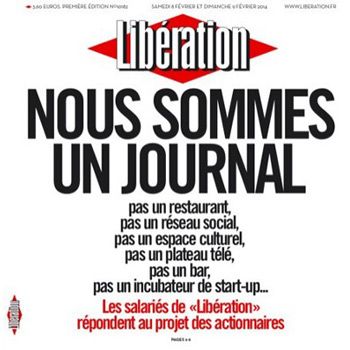 Libération : "Nous sommes un journal"