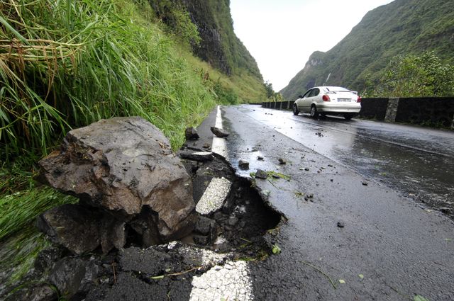 Cyclone à la réunion