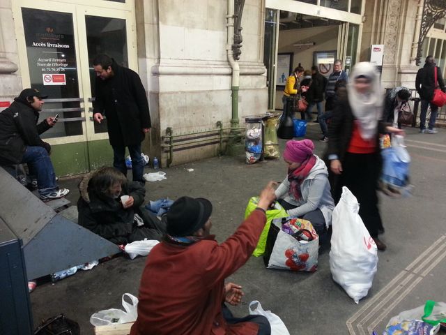 Maraude Banlieue + à la Gare de Lyon à Paris