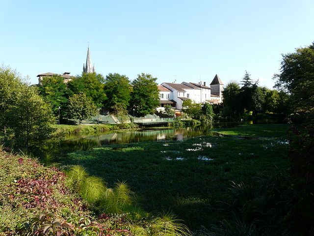 Le Temple sur lot ( Lot-et-Garonne) - Vue