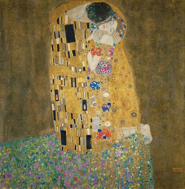 Gustav Klimt "Le Baiser"