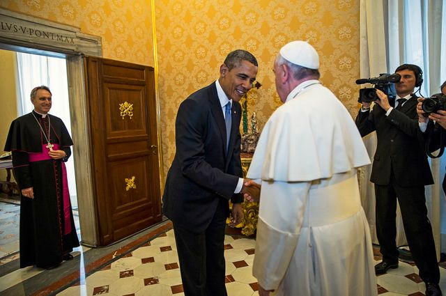 Le pape a rencontré le président américain pour la première fois