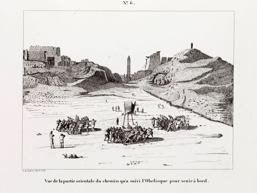 L'obélisque de Louxor à Paris