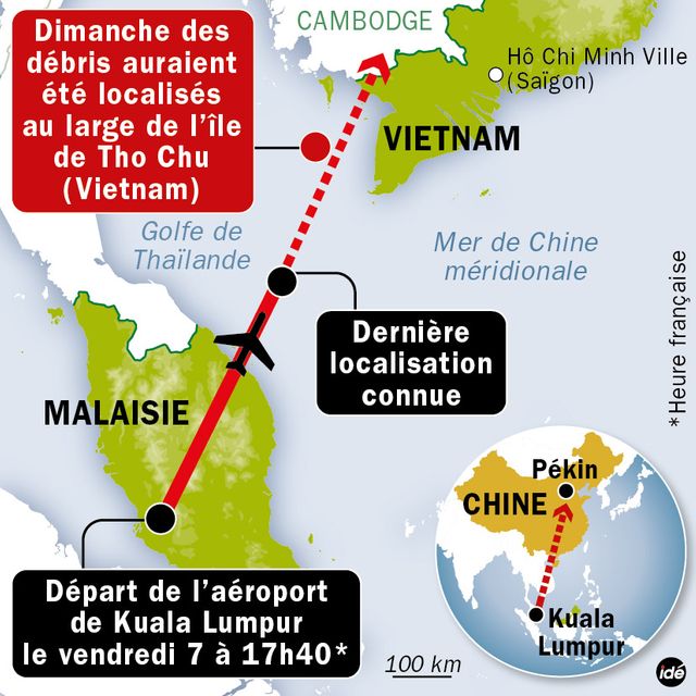 Le crash de la Malaysian