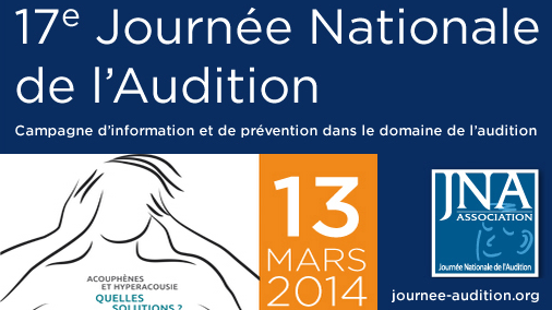 Logo 17ème journée nationale de l'audition