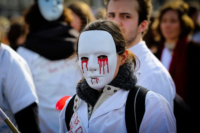 Manifestation de sage-femmes