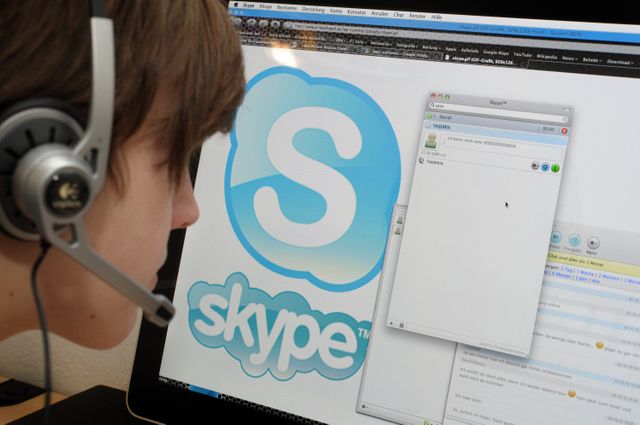 Skype dans le collimateur de la justice, selon l'Express