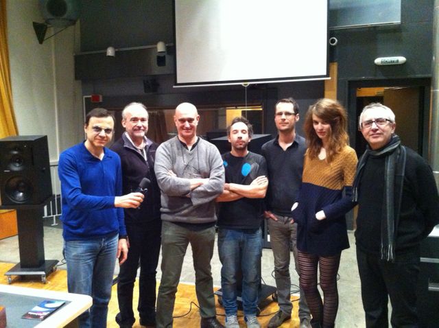 Bertrand Burgalat, Emmanuel Favreau, DIego Losa, Rodolphe Alexis, Pierre-Yves Macé, Blandine Rinkel et Christian Zanési