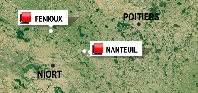 Carte jeu des 1000 euros - Deux-Sèvres
