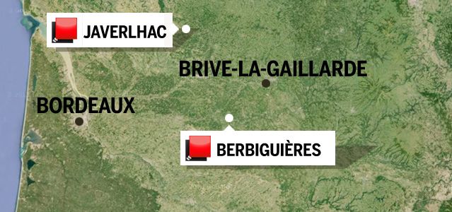 Carte du jeu des 1000 euros - Dordogne ok