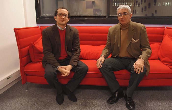 Mohammed Hachemaoui et Akram Belkaïd