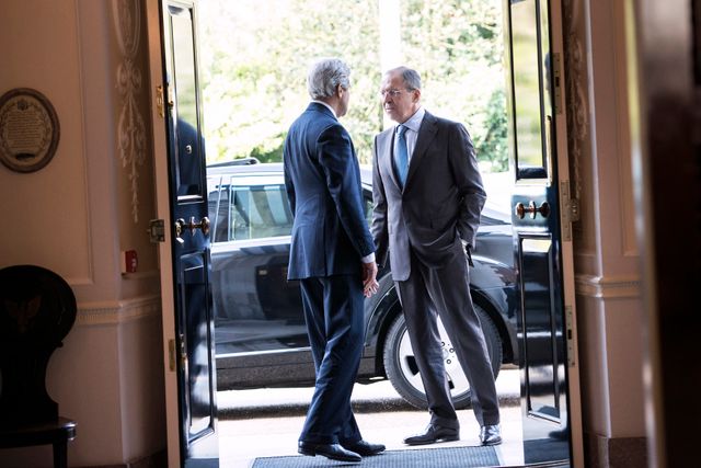 John Kerry et Sergei Lavrov
