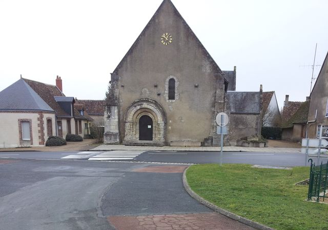 Auzouer-en-Touraine, l'église Saint Martin