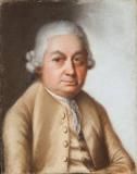 Carl Philip Emmanuel Bach, pastel de Johann Philipp Bach, en 1773.