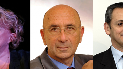 Le podium du premier tour des municipales à Aix