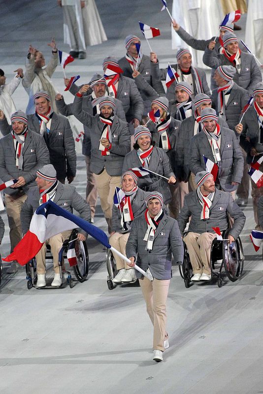 Equipe de France JO Paralympique 2014