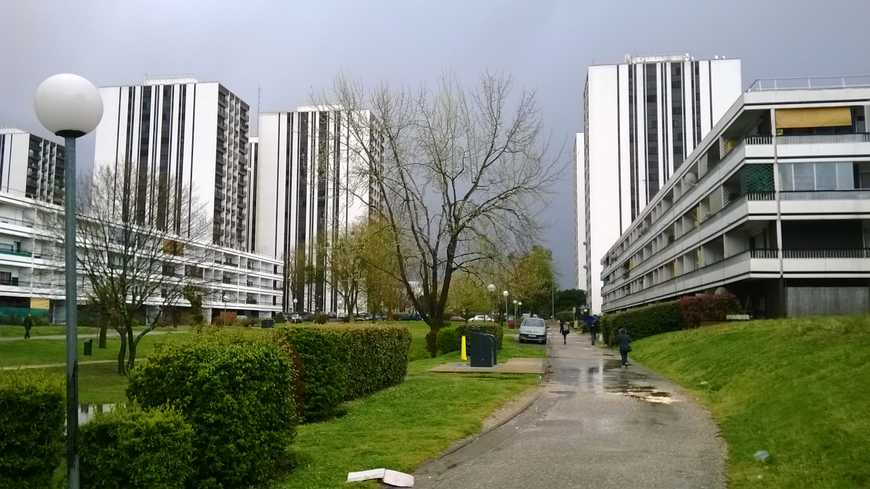 Le quartier de Saige à Pessac
