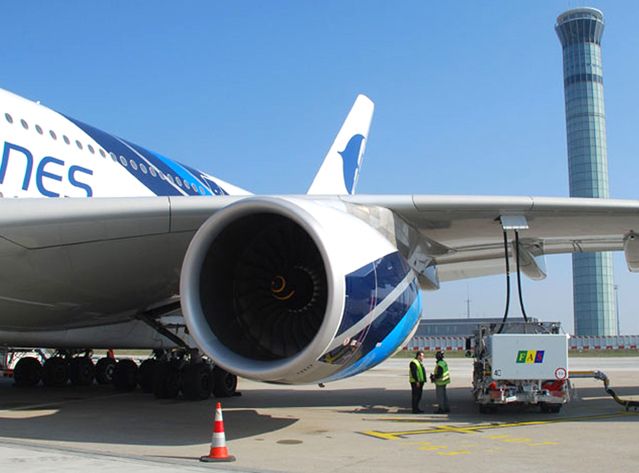 Avion sur le tarmac de Roissy