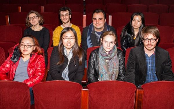 Au 1er rang de gauche à droite : Jahye Euh, Yukyeong Ji, Kathrin Isabelle Klein, Imri Talgam. Au 2ème rang : Aline Piboule, Matthieu Acar, Matthieu Stefanelli et Le Liu.