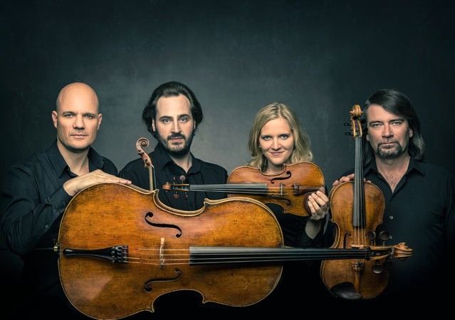 le Quatuor Artemis, quatuor à cordes : Vineta Sareika - Gregor Sigl, violons - Friedemann Weigle, alto - Eckart Runge, cello