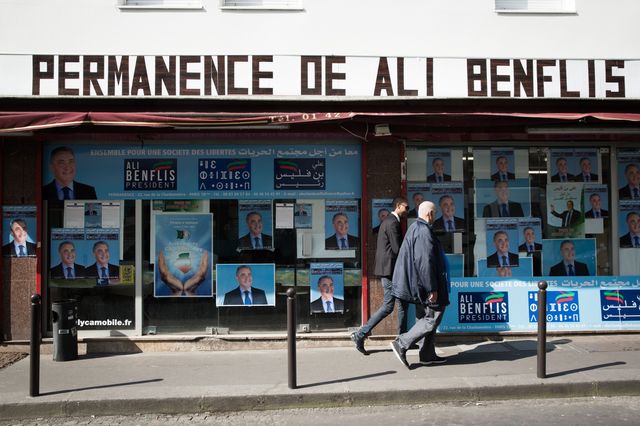 la permanence d'Ali Benflis, l'un des six candidats à la présidentielle