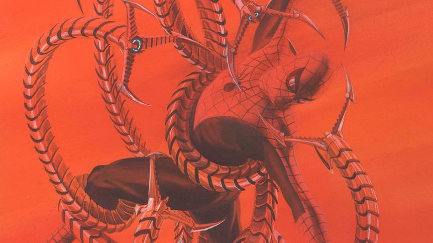 Couverture originale The Amazing Spider-Man n° 600 Acrylique 2009