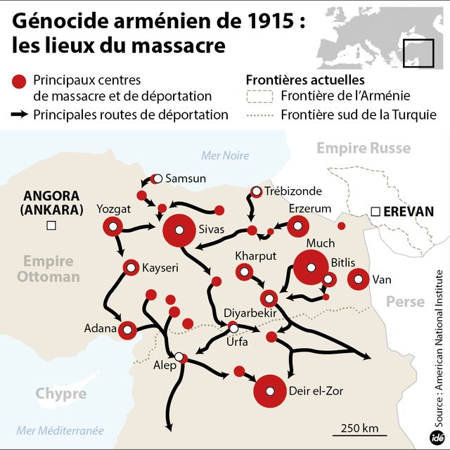 Génocide arménien : les condéolances d'Erdogan