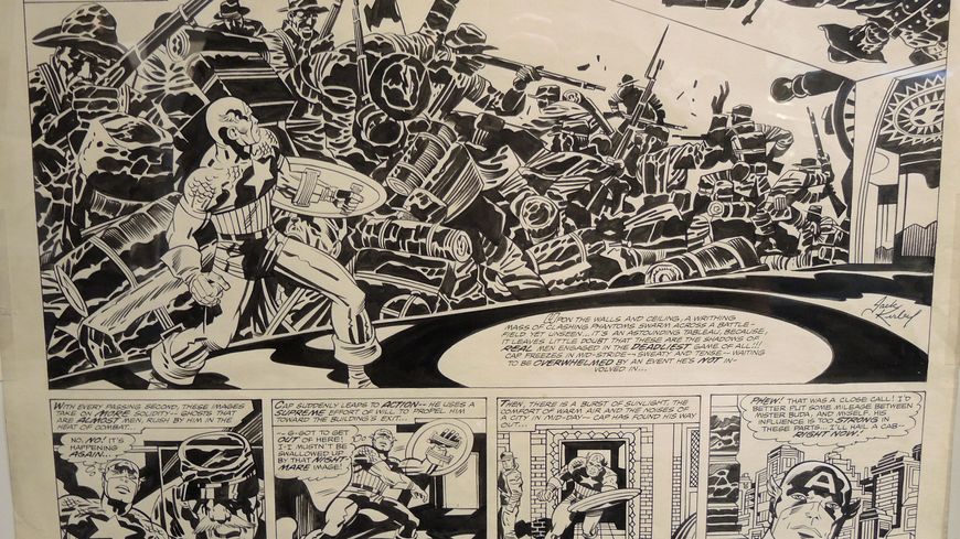 Captain America par Jack Kirby