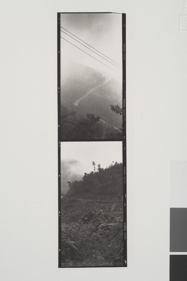 _ Le Col des Nuages, Vietnam, été 2005, épreuve pigmentaire au sel de chrome, carbon print, 6 x 18 cm