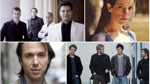 Enregistrement public d'Un mardi idéal avec Maurizio Baglini, Quatuor Ellipsos, Emily Loizeau, Olivier Koundouno et David Enhco Quartet