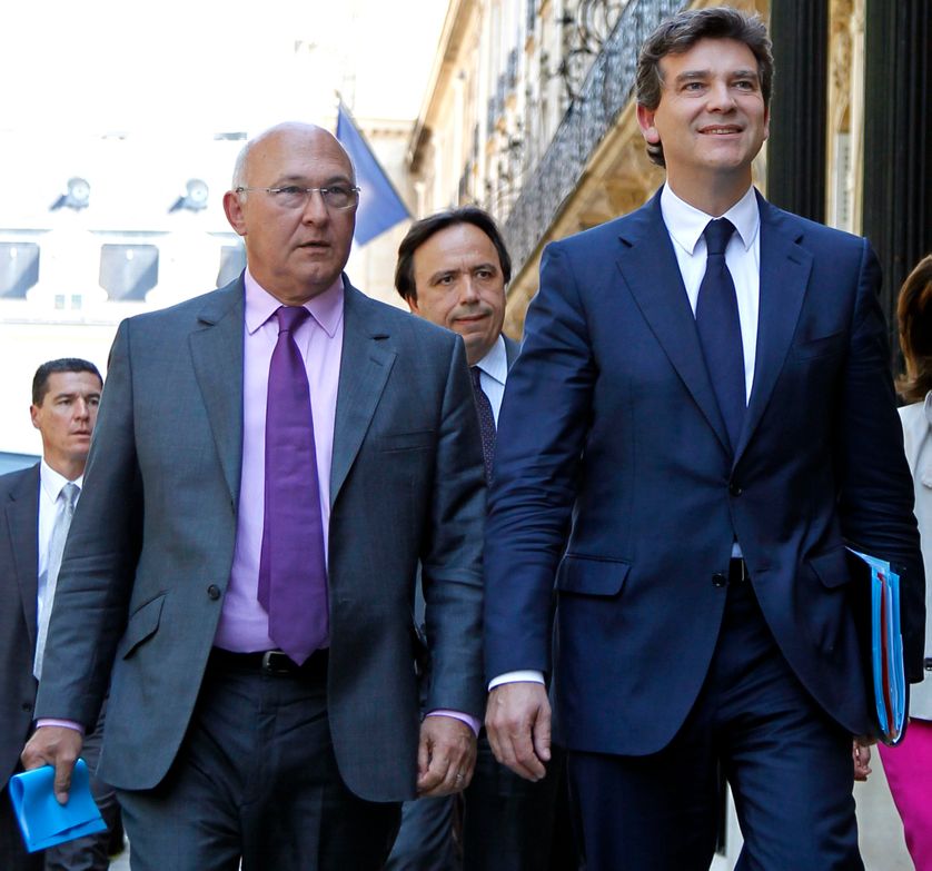 Un duo à la tête de Bercy : Michel Sapin et Arnaud Montebourg