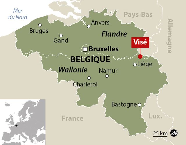 Une fusillade près de Liège en Belgique