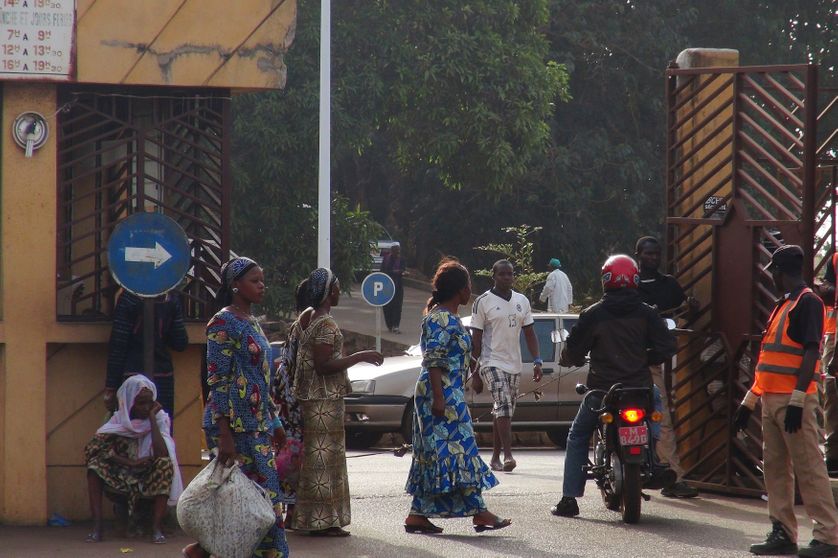 Un hôpital de Guinée
