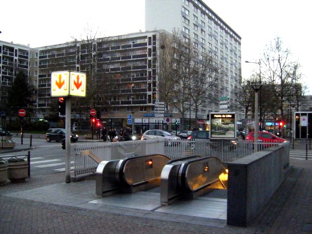Station de métro à Lille