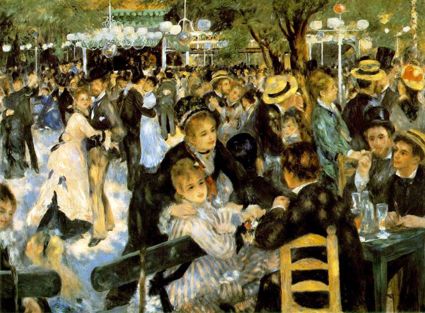 Pierre-Auguste Renoir, Le Bal du Moulin de la Galette (1876)