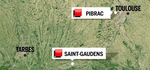 Carte du jeu des 1000 euros - Haute-Garonne 2