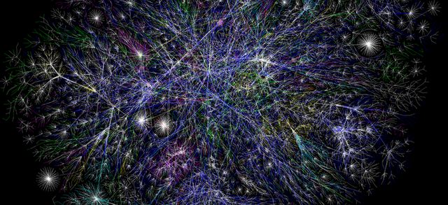 Carte partielle d'Internet (2005)