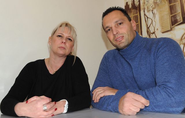 Lydie et Christophe Germain, les parents de Mathys