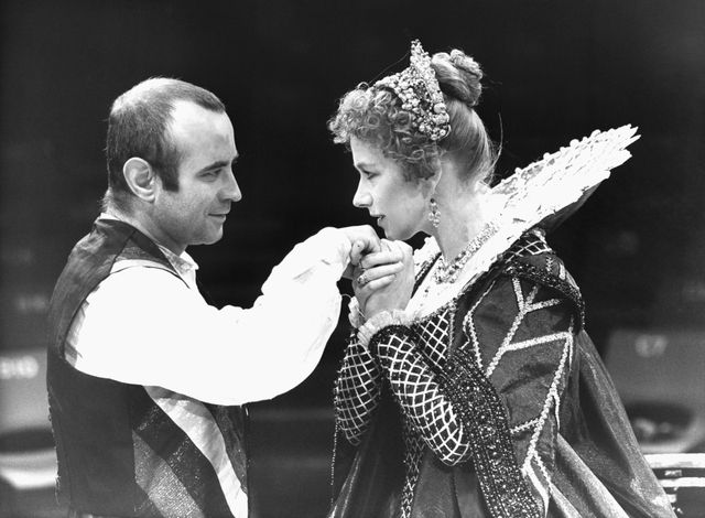 avec Helen Mirren en 1981 © Hulton-Deutsch Collection/CORBIS