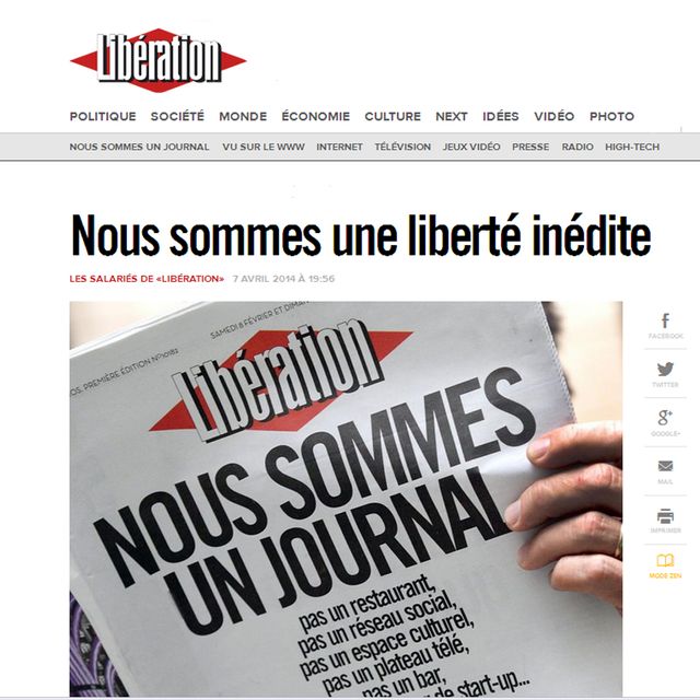 Nous sommes un journal