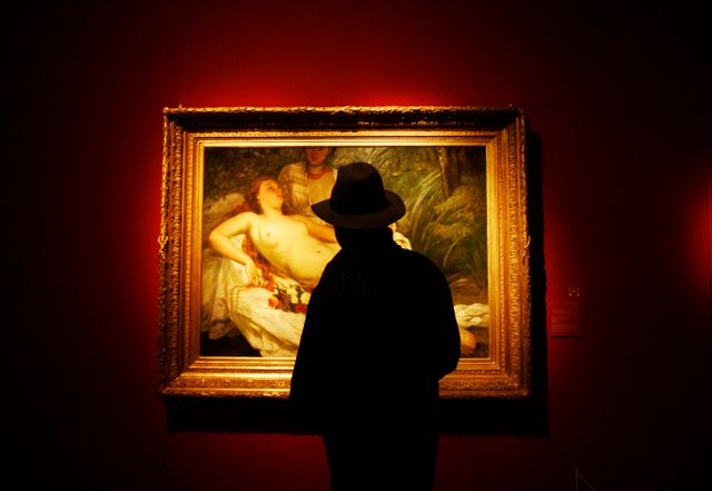 Oeuvre de Gustave Courbet spoiliée par les nazis