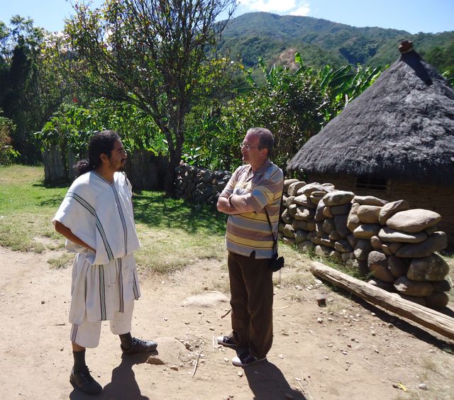 J.P Minaudier en Colombie le jour de la fin du monde maya