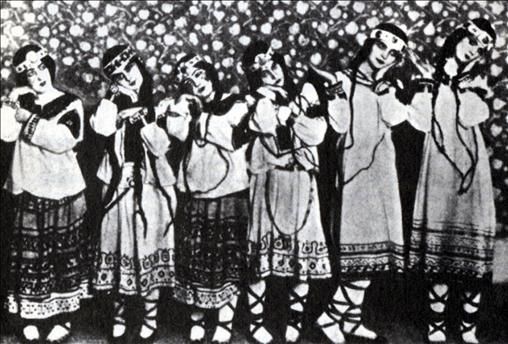 "Le sacre du printemps"