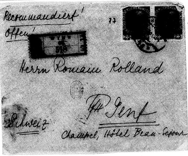 Lettre Zweig Rolland 3