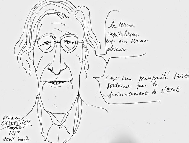 Noam Chmosky, Boston, MIT