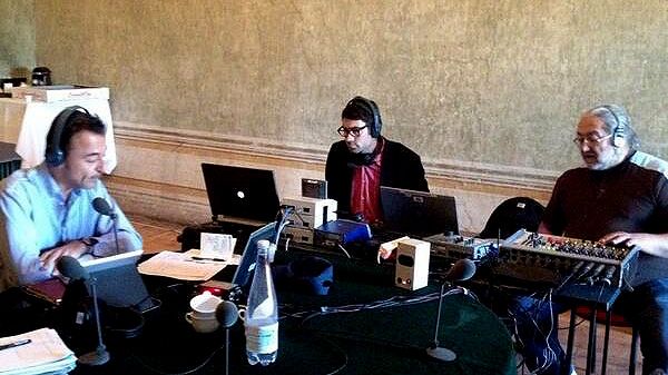 Marc Voinchet et son équipe en direct de la Villa Médicis à Rome